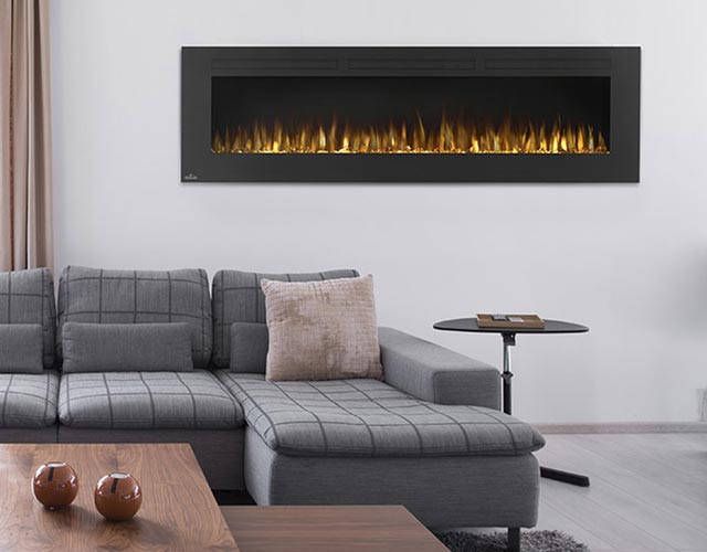 contemporary indoor electric fireplace