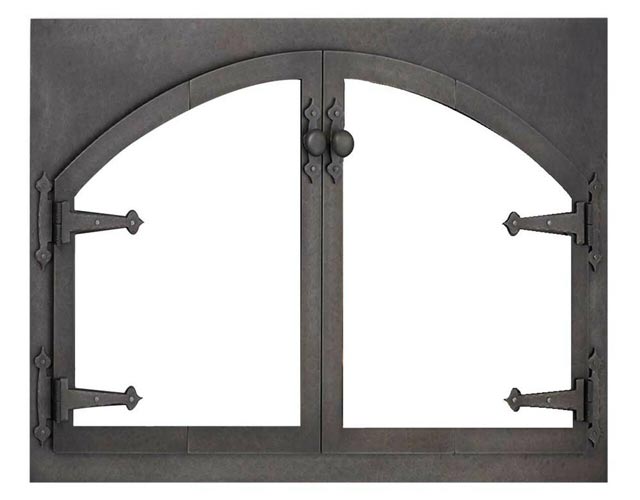 Blacksmith Fireplace Door